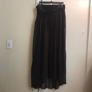 H &M high low skirt